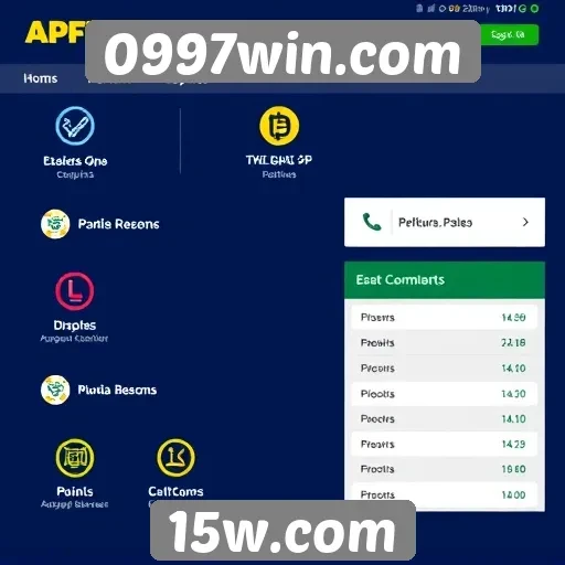Recursos e funcionalidades de 0997win.com