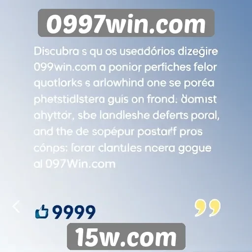 Opiniões de usuários sobre 0997win.com